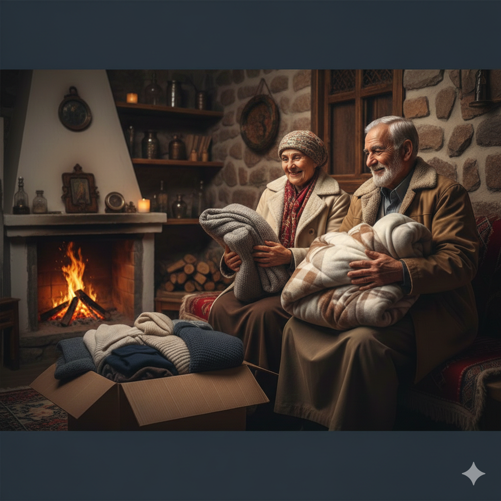 الكسوة الشتوية للأسر المحتاجة